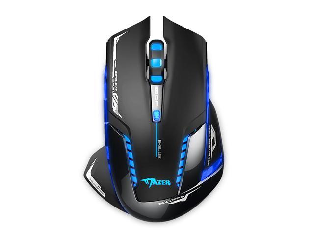 E-Blue Mazer II Wireless Optical Pro Gaming Mouse - AVAGO chip 2500 DPI Blue LED 24GHz