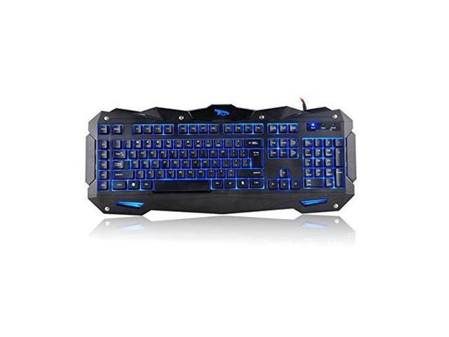 iMicro IM-KBCOBV8 Cobra IM-KBCOBV8 110-Key Wired USB LED Backlit Gaming Keyboard (Black)