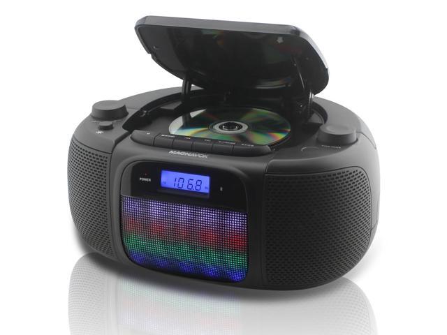 Magnavox MD6972 CD Boombox With Digital AM FM Radio Color Changing ...