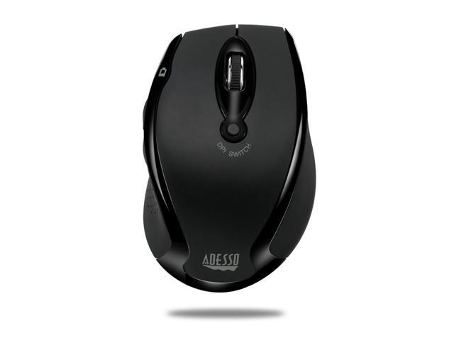 ADESSO IMOUSE M20B Adesso Mouse iMouse M20B Wireless USB 24GHz RF Ergonomic Optical Mouse Black Retail