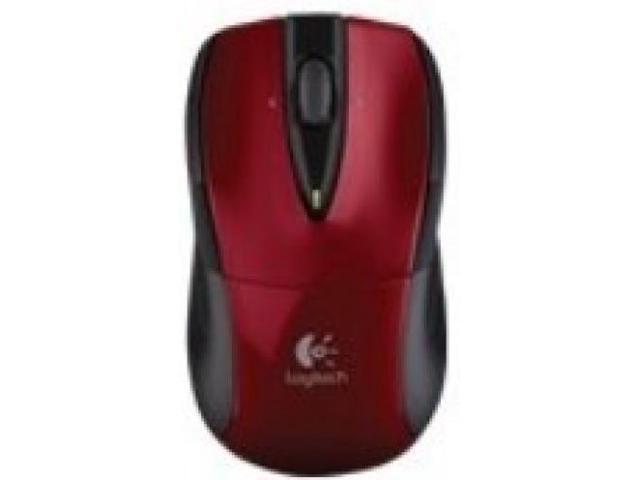 LOGITECH 910-002697 Logitech M525 - Mouse - optical - wireless - 24 GHz - USB wireless receiver - red