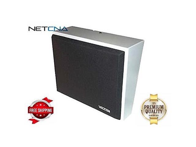 VALCOM VIP-430A IP Talkback Wall Speaker Assembly Gray w/Black Grille