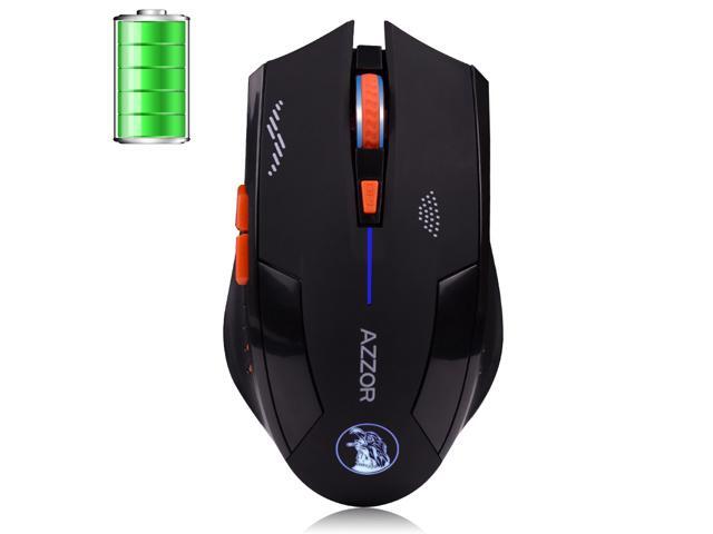 24GHz Wireless Rechargeable 2400DPI Magic Hawk X3 6 Buttons Optical Usb Mouse
