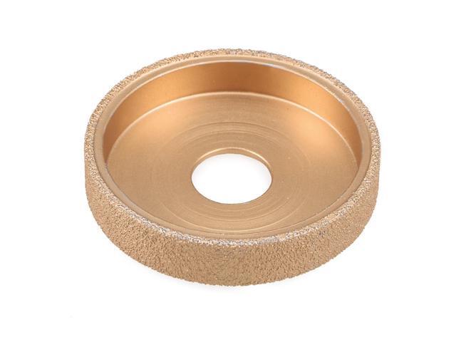 Brazing Diamond Grinding Wheel Flat Angle Grinder Tool for Stone Marble Granite 14mm Thickness