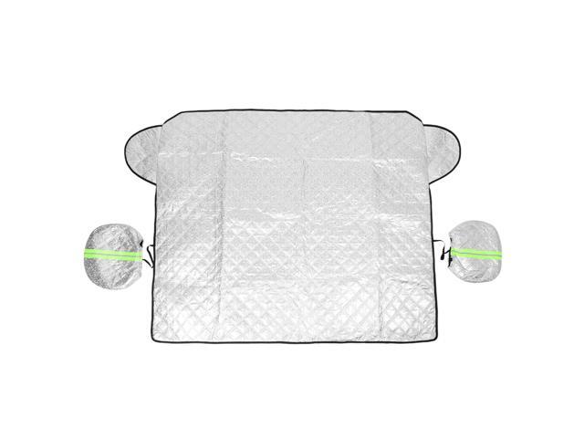 Car Windshield Snow Ice Cover with 4 Layers Protection Snow Ice Sun Frost Extra Large Windshield Winter Cover for SUV 140x116cm