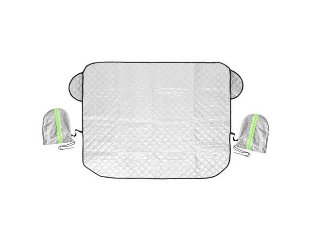 Car Windshield Snow Ice Cover with 4 Layers Protection Snow Ice Sun Frost Extra Large Windshield Winter Cover 147x114cm