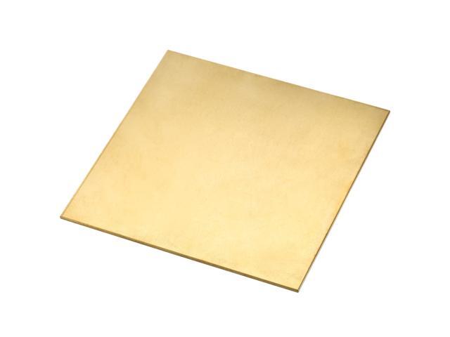 Brass Sheet Metal Sheets Plates 39' Length x 39' Width x 002' Thickness