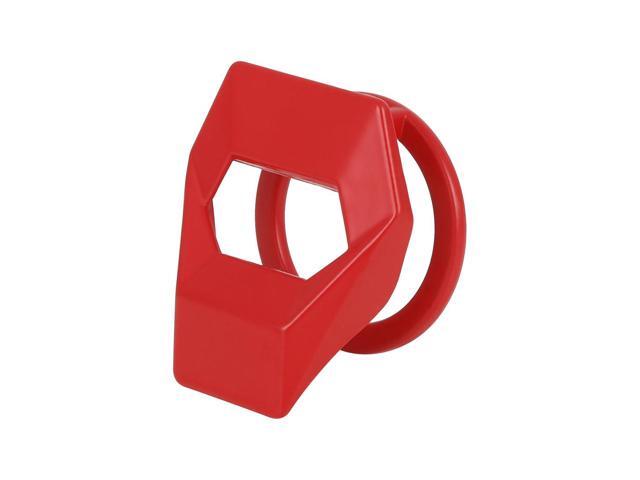 Red Universal Engine Button Knob Push Button Switch Cover Hollow Protective Cover