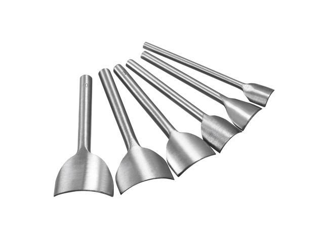 Arc-Shaped Leather Cutter Punch Set 15mm-40mm Strap End Punch Tool for DIY Craft Set of 6