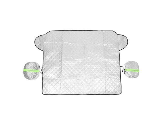 Car Windshield Snow Ice Cover with 4 Layers Protection Snow Ice Sun Frost Extra Large Windshield Winter Cover for SUV 140x119cm