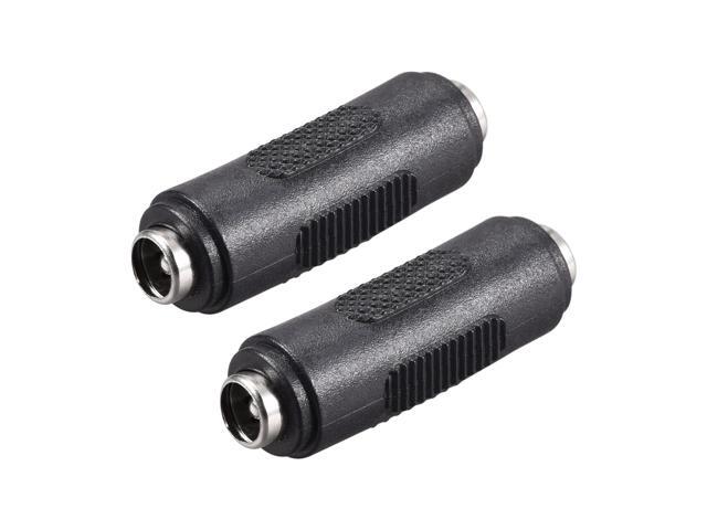 55mmx21mm Male to Male DC Power Jack Adapter Connector for CCTV Camera 2pcs