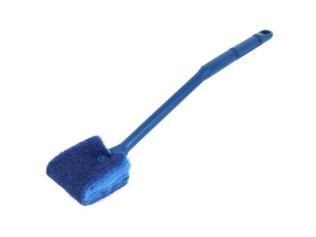 Unique Bargains 32cm Long Blue Aquarium Cleaning Kit Sponge Brush for Removing Algae Soiling