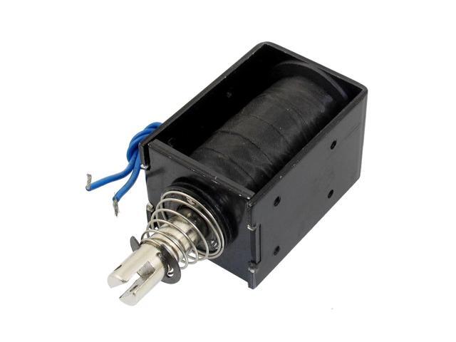 DC 24V 10A 8kg Holding Force Push Type Solenoid Electromagnet