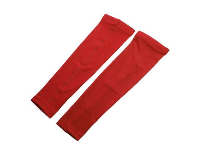 Sports Basketball Cycling Sun Protection Arm Sleeves Band XL Pair