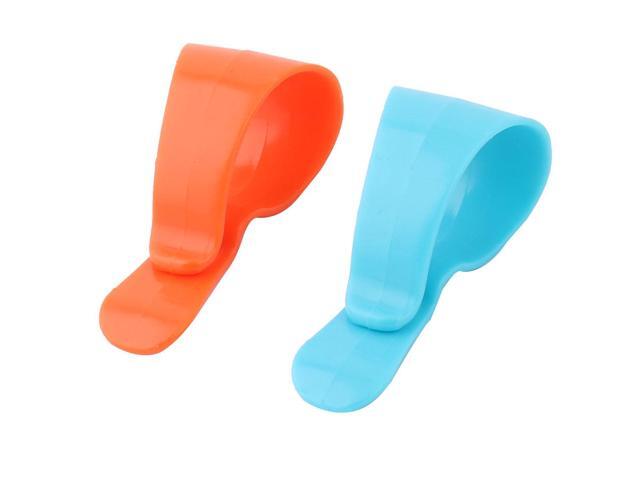 Car Vehicle Plastic Sunglasses Eyeglasses Business Card Ticket Holder Clip 2pcs