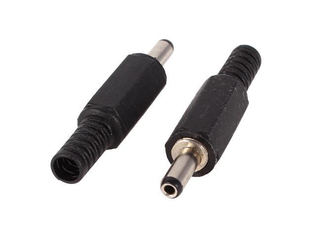Unique Bargains 2 x DC Power 3.4mm x 1.3mm Male Plug Connector Socket Adapter Replacements photo