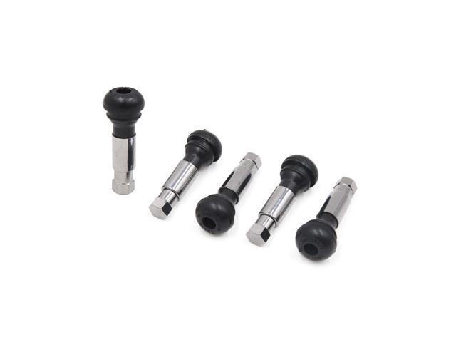 5 Pcs 7mm Thread Dia Tubeless Auto Car Tire Valve Stem Tyre Wheel Rim Cover Cap