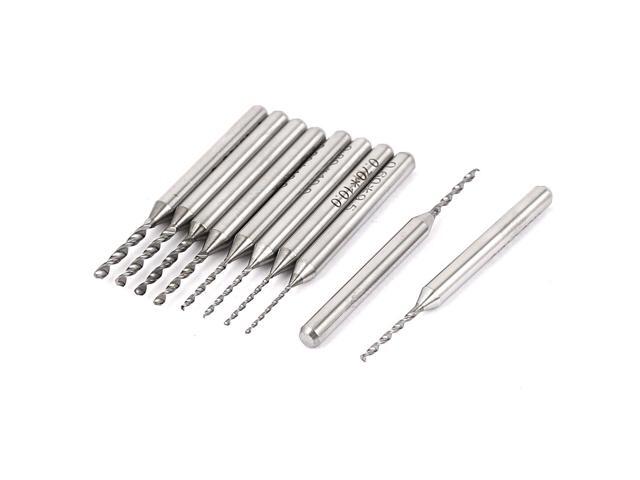 Arts Crafts Making Tool 06mm-15mm Tip PCB CNC Micro Drill Bits Set 10 in 1