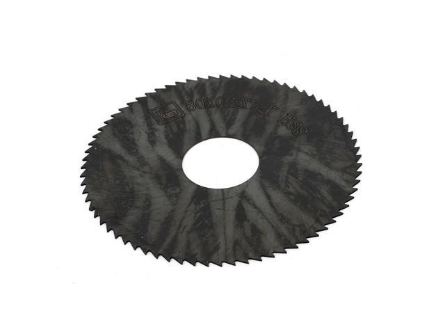 Unique Bargains 80mm x 05mm x 22mm 72 Teeth HSS Round Slitting Slotting Saw Cutter Hand Tool