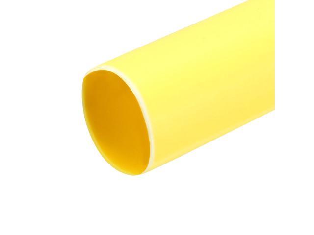 5x24" = 10 ft inch/feet/to 16mm 5/8" ID Yellow Heat Shrink Tube 2:1 ratio wrap