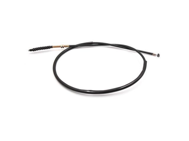 Black Rubber Straight Head Motorcycle Scooter Clutch Cable Wire for Honda CM125
