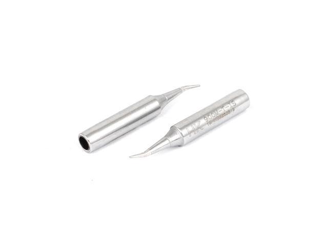 900M-T-IS Rework Station Tool Pointy Curved Soldering Solder Iron Tip 2pcs