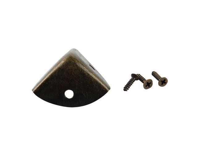Global Bargains 8 Pcs Elegant Case Box Cabinet Table Metal Corner Edge Protector Guard
