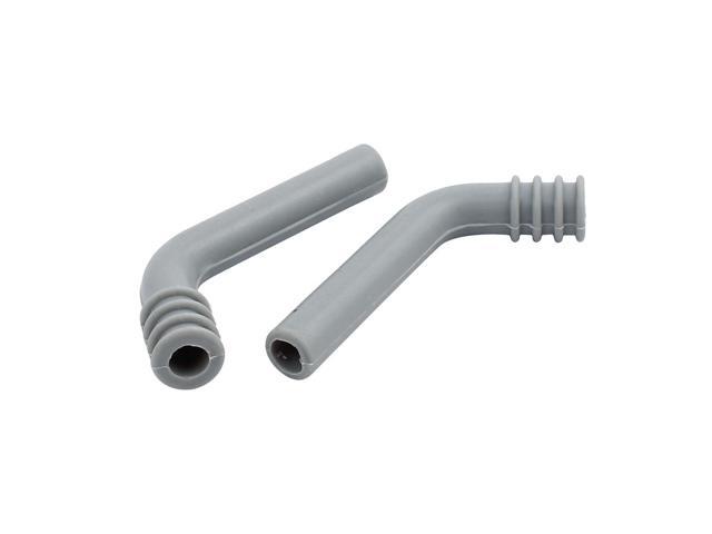 2pcs 2.5/" 45 Degree 2/' Long Exhaust Mandrel Stainless Steel Bend Pipe Elbow Tube