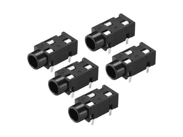 35 mm Audio Jack Connector PCB Mount Female Socket 3Pin PJ-320 5pcs