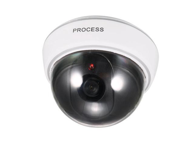 10 Dummy Fake Dome Security Camera Blinking LED Flashing Light CCTV Surveillance