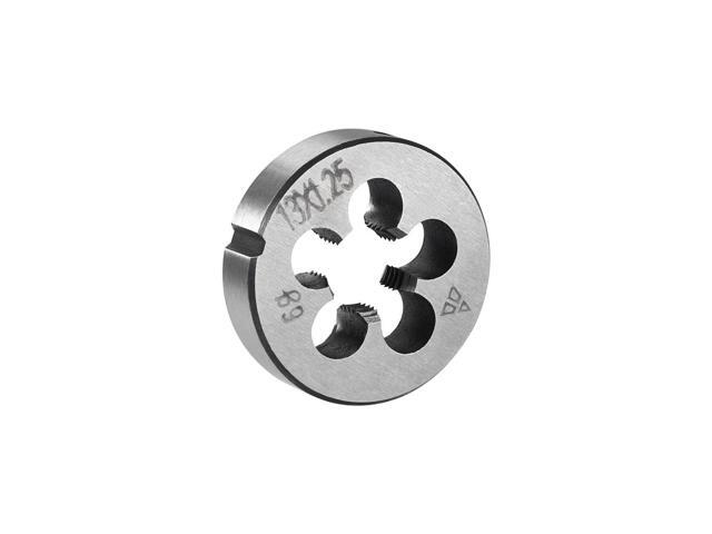 M13 M13x125 Pitch Metric Right Hand Round Die Machine Thread Die Threading Die Screw Die Tool HSS (High Speed Steel)