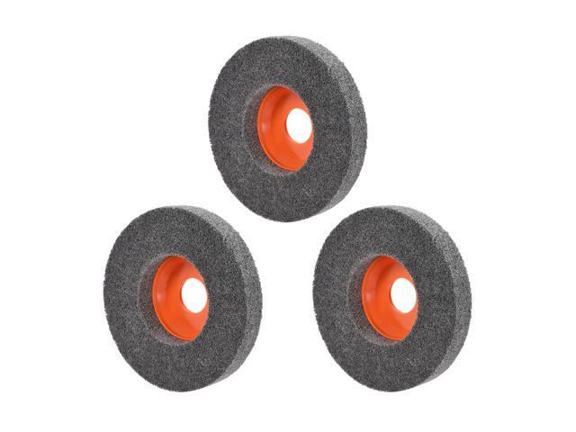 45 Inch Polishing Wheels Buffing Pad Disc for 100 Angle Grinders Orange 3pcs