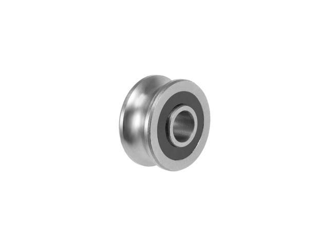 SG10 U-Groove Track Guide Bearing 4x13x6x65mm Pulley Wheel Bearings for Textile Machine