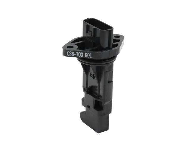 DC 12V Black Mass Air Flow Meter Sensor 22680-AD21A for 2000-2003 Nissan Maxima