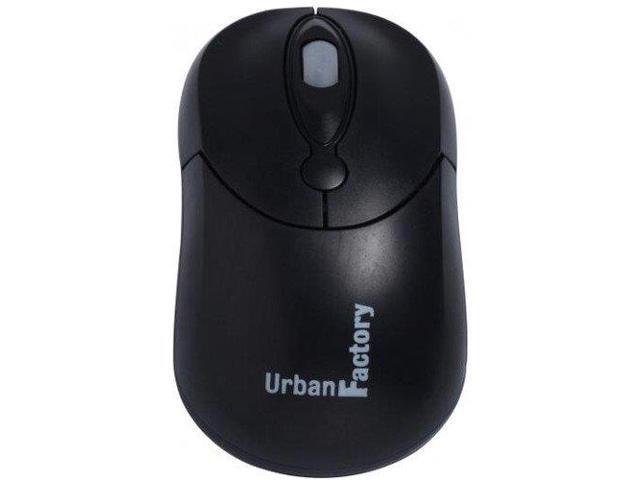 URBAN FACTORY BCM01UF BLACK MOUSE USB WIRED