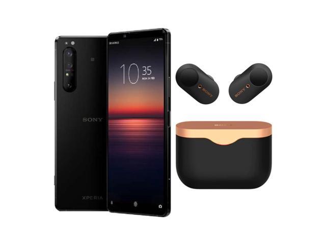 Sony Xperia 1 Mark II Launch Bundle with WF1000X33/B True Wireless Headphones