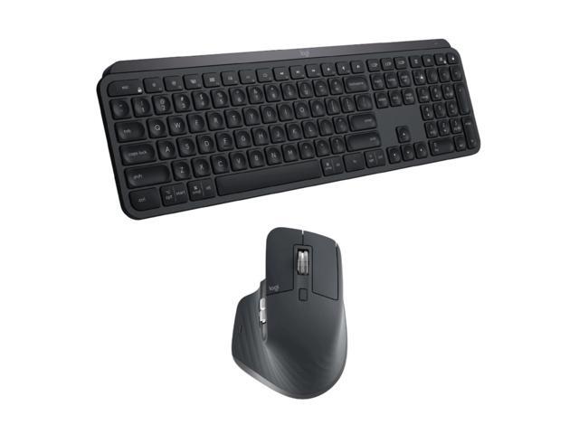 Logitech MX Keys Wireless Keyboard Bundle with MX Master 3 Wireless Mouse