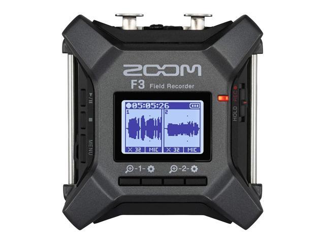 Zoom F3 MultiTrack Handheld Field Recorder with 32-Bit Float Technology