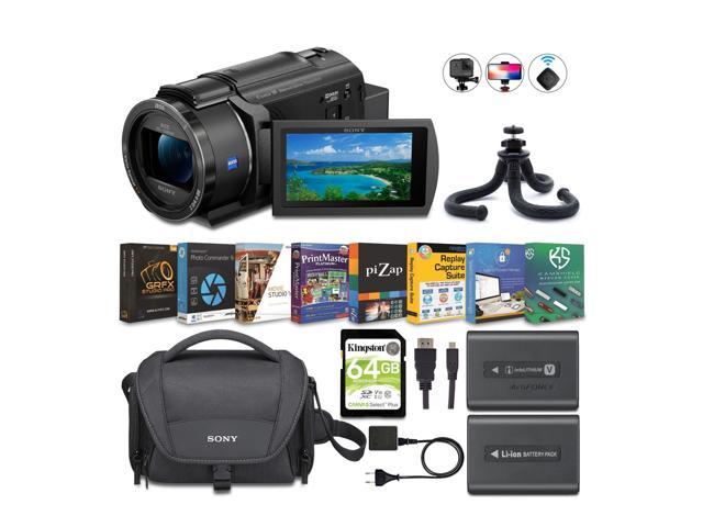 UPC 040962876893 product image for Sony FDR-AX43 4K UHD Handycam Camcorder Content Creator Bundle | upcitemdb.com