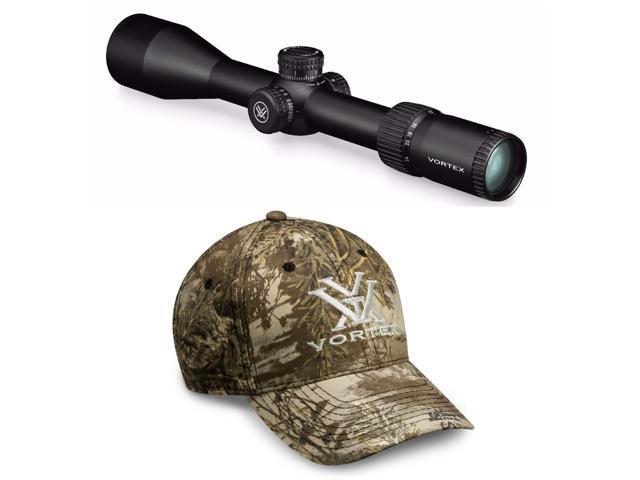 Vortex Diamondback Tactical 6-24x50 FFP EBR-2C (MRAD) Riflescope and Vortex Hat