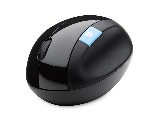 Microsoft 5LV-00001 Microsoft Sculpt Ergonomic Mouse for Business - BlueTrack - Wireless - Radio Frequency - Black - USB 20 - 1000 dpi - Computer