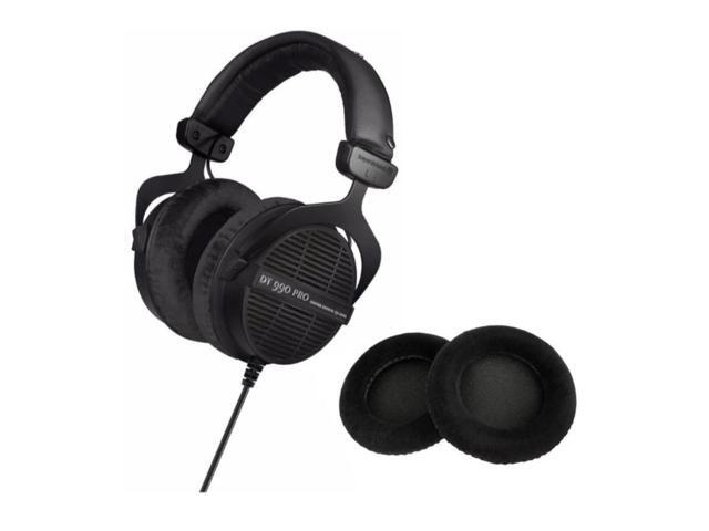 Beyerdynamic DT 990 PRO Studio Headphones (Ninja Black Limited Edition) Bundle