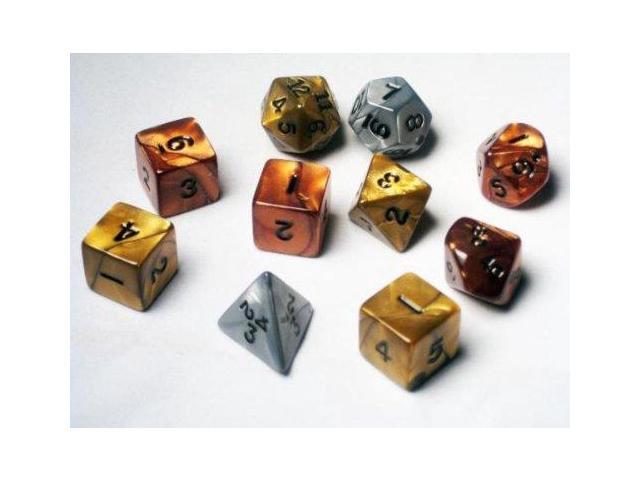 Koplow RPG Dice Sets: Assorted Olympic Polyhedral 10-Die Set KPL12248 KOPLOW GAMES