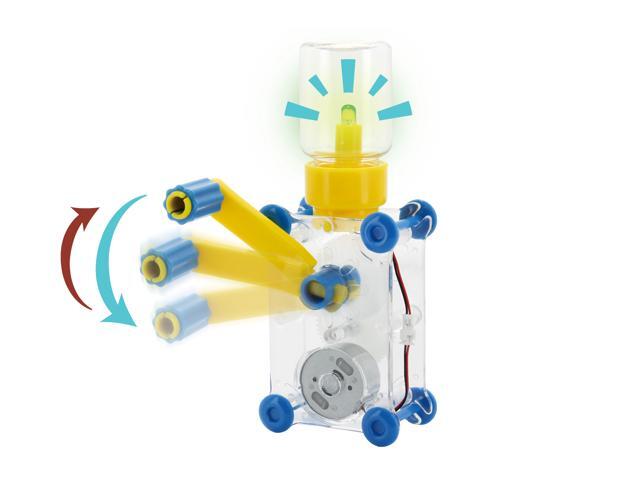 Tenergy ODEV Dynamo Lantern Educational STEM Building Toy Hand Cranked Power Generator Light Bulb Science Experiments Kits for Kids Age 8+