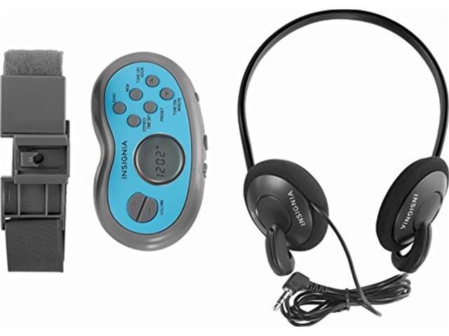 insignia ns-r5111a - portable digital am/fm radio - gray