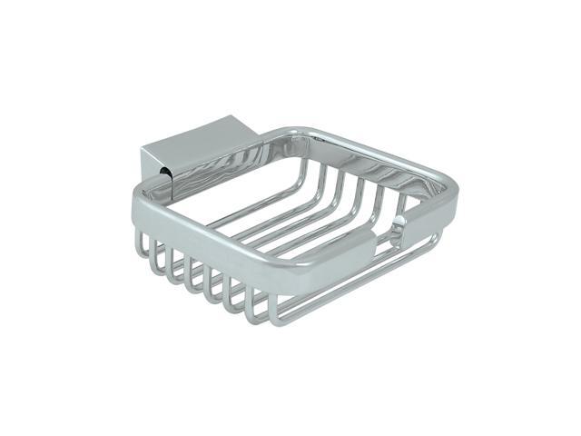 45 in Rectangular Wire Basket Soap Holder (Chrome)