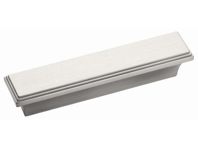 Manor 3 in (76 mm) Center-to-Center Satin Nickel Cabinet Pull