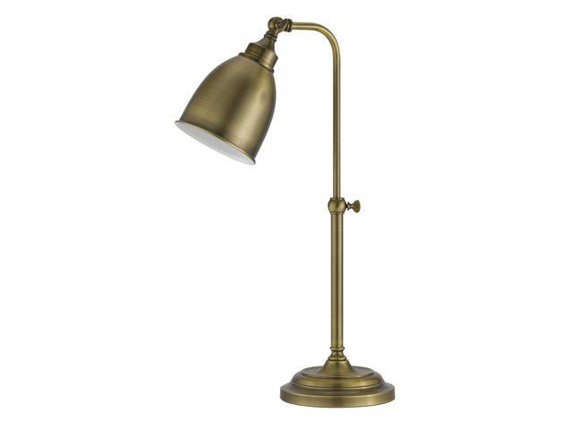 Pharmacy 60W Table Lamp w Adjustable Pole & Swivel Head