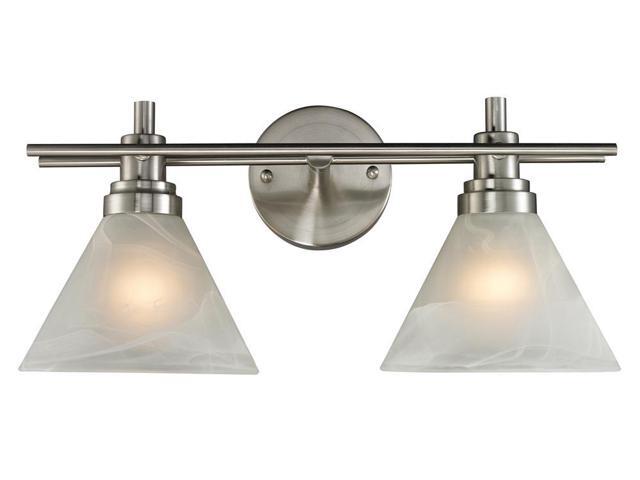 Elk Lighting Pemberton 2 Light Bath in Brushed Nickel - 11401-2-LED