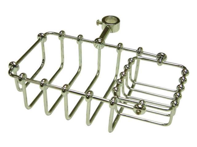 7 SOAP BASKET-Chrome Finish